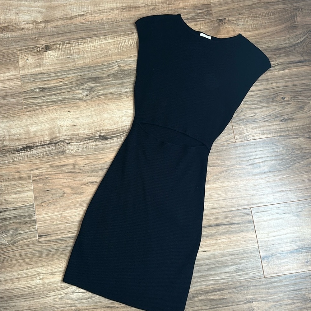 Mini black dress